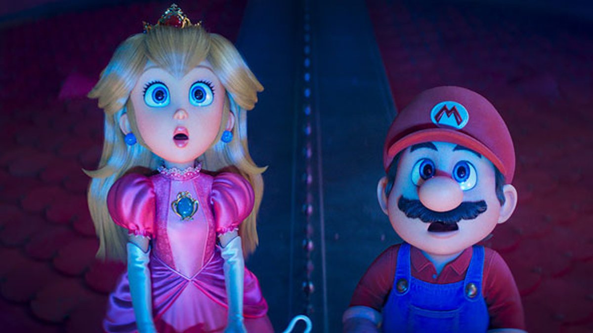 Läuft Mario (r.) im Film den Rang ab: Prinzessin Peach (l.)