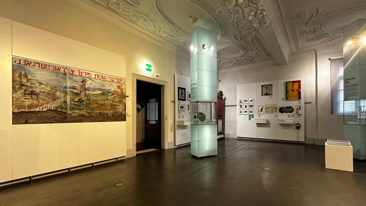 Ausstellungsraum des Jüdischen Museum Franken in Fürth