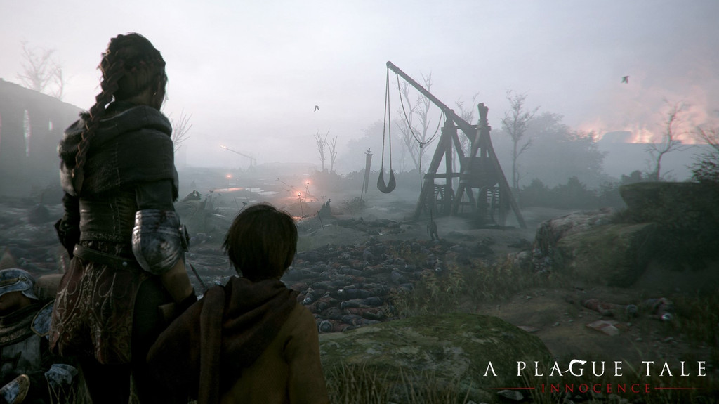 Screenshot einer Szene aus dem Spiel "A Plague Tale" - ein Action Adventure 