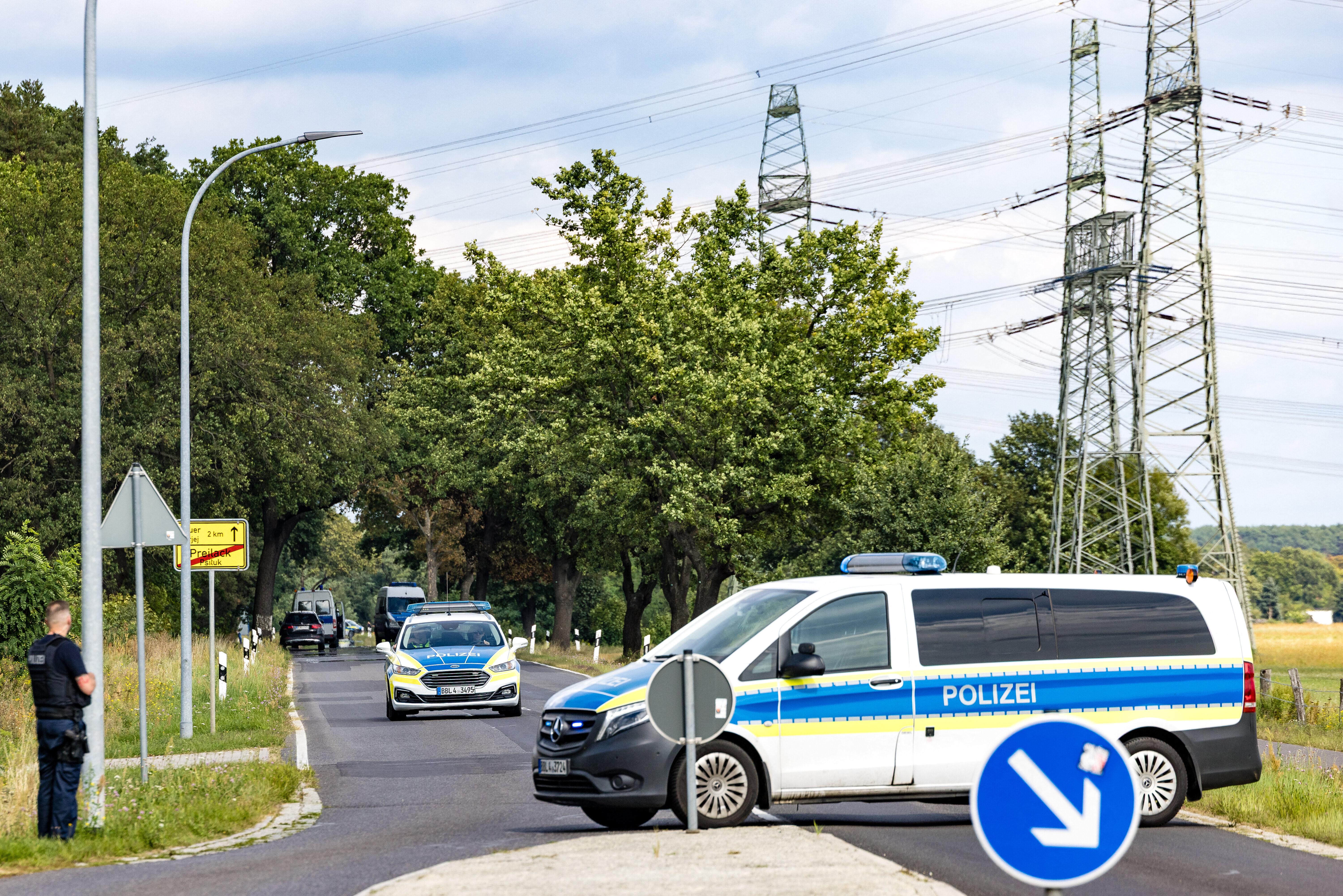 Offenbar Sprengstoff-Anschlag an Umspannwerk in Brandenburg