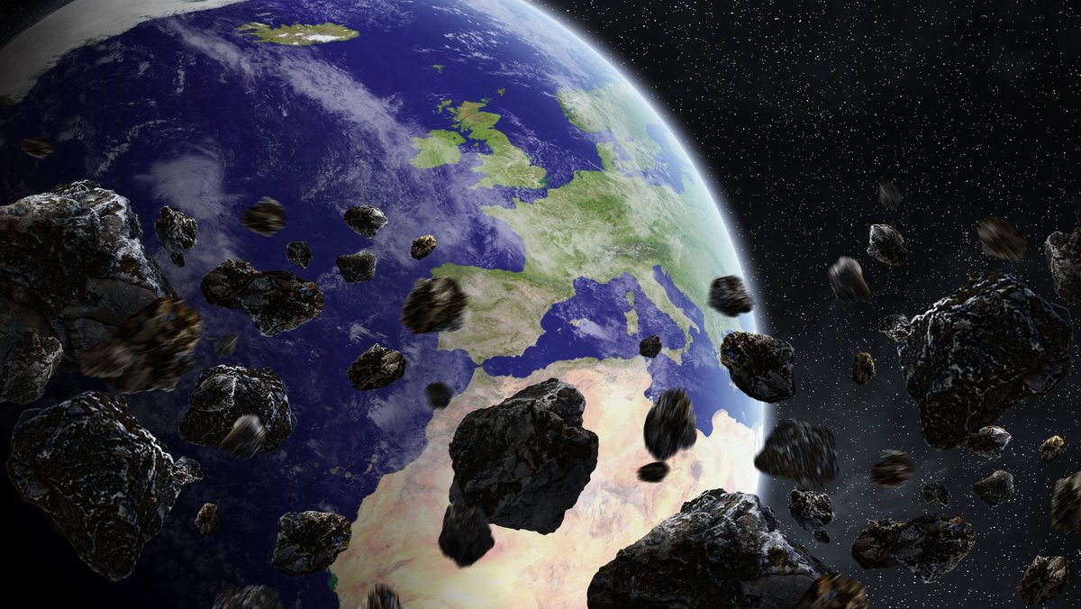 Asteroideinschlag - Wie Algen das Leben auf der Erde sicherten