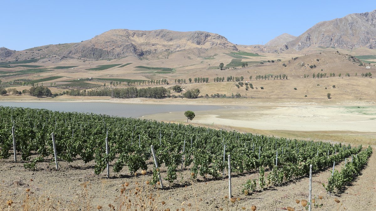 Trockenheit in Sizilien