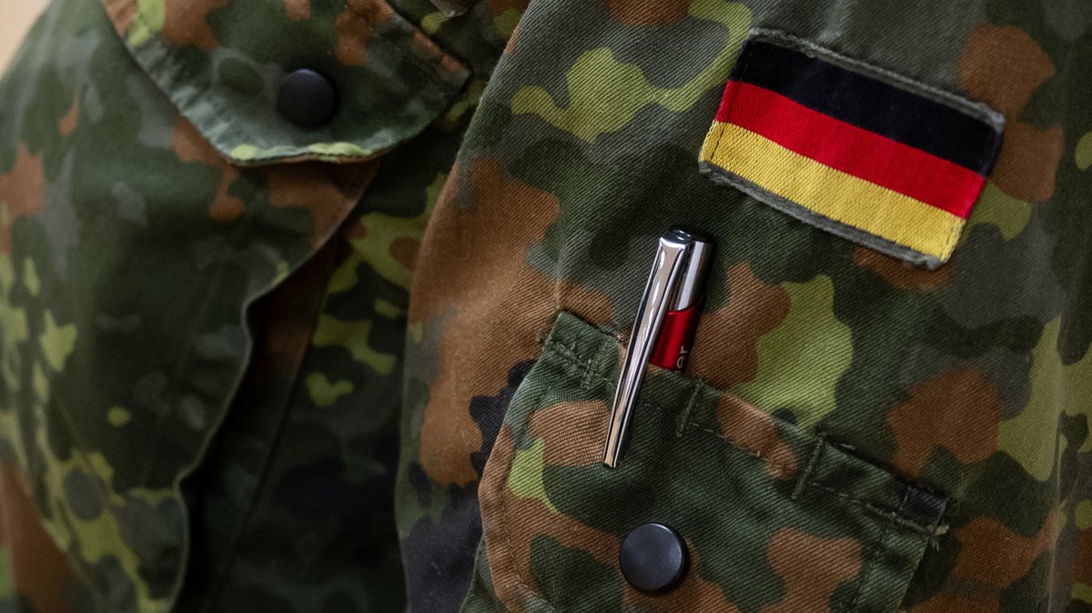 Uniform eines Bundeswehrsoldaten