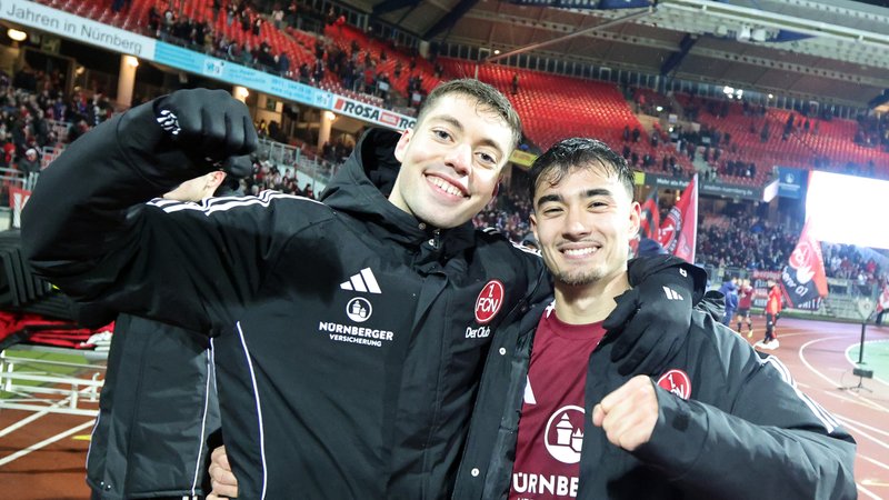 Stefanos Tzimas und Jens Castrop | Bild: picture alliance / Sportfoto Zink Stefanos Tzimas und Jens Castrop