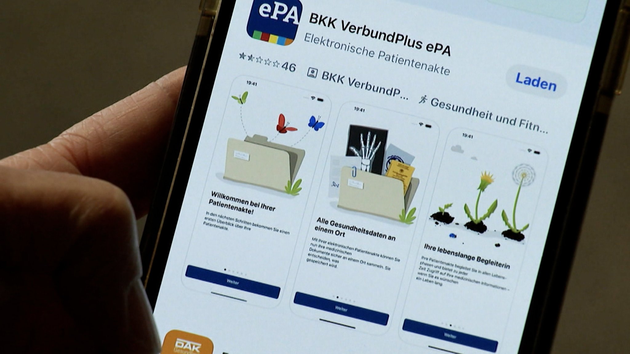 Vor gut einem Jahr ist die "elektronische Patientenakte für alle" eingerichtet worden.  Bayerische Verbände ziehen eine vorsichtig optimistische Zwischenbilanz.