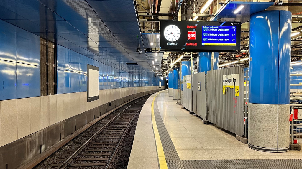 Am Donnerstag und Freitag legt ein Warnstreik große Teile des Öffentlichen Nahverkehrs in München lahm. | Bild: BR/Manuel Rauch Am Donnerstag und Freitag legt ein Warnstreik große Teile des Öffentlichen Nahverkehrs in München lahm.