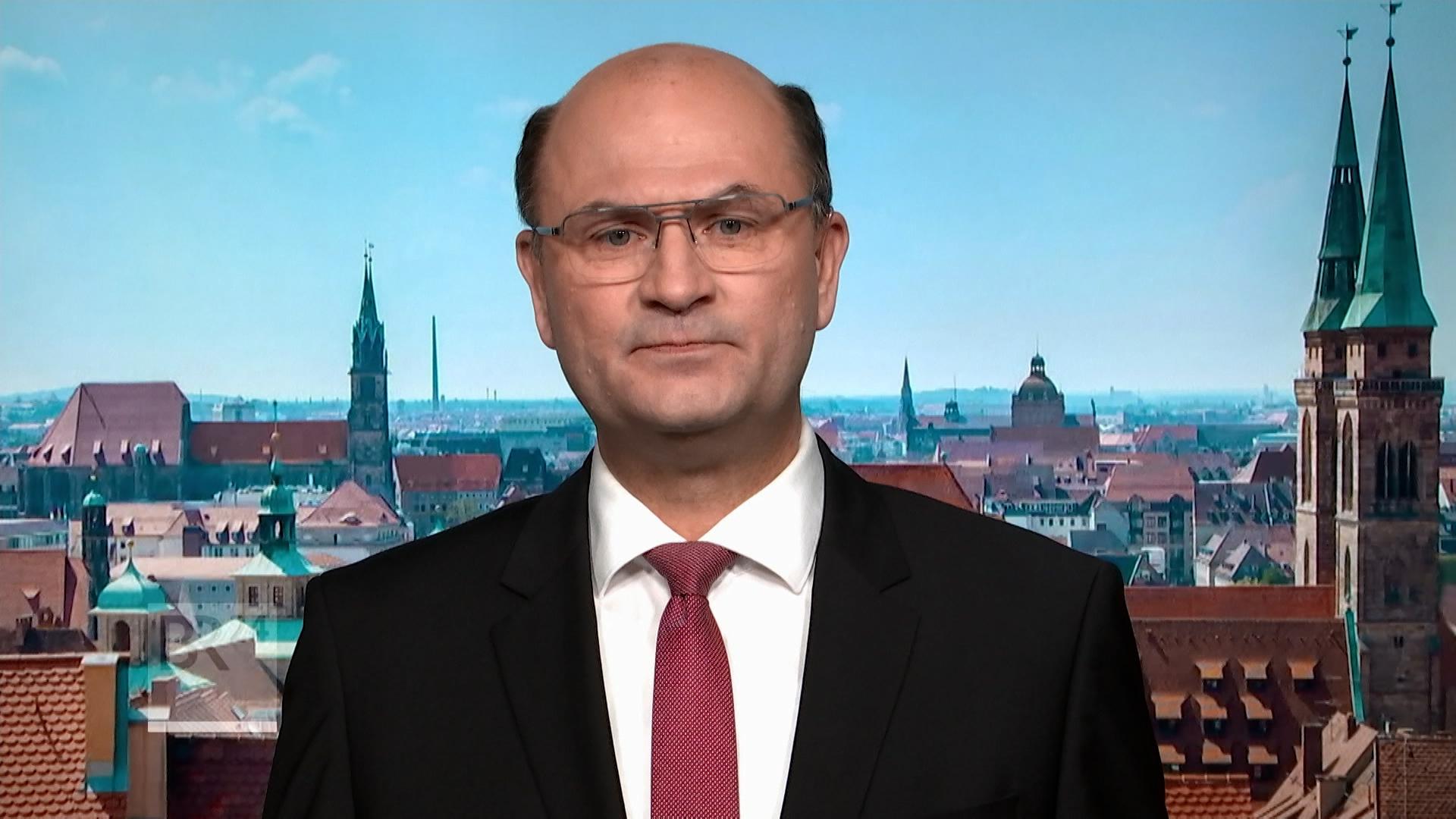 Interview: Bayerischer Finanzminister Albert Füracker, CSU