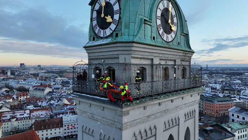 Höhenrettung vom Alten Peter | Bild: BR Höhenrettung vom Alten Peter