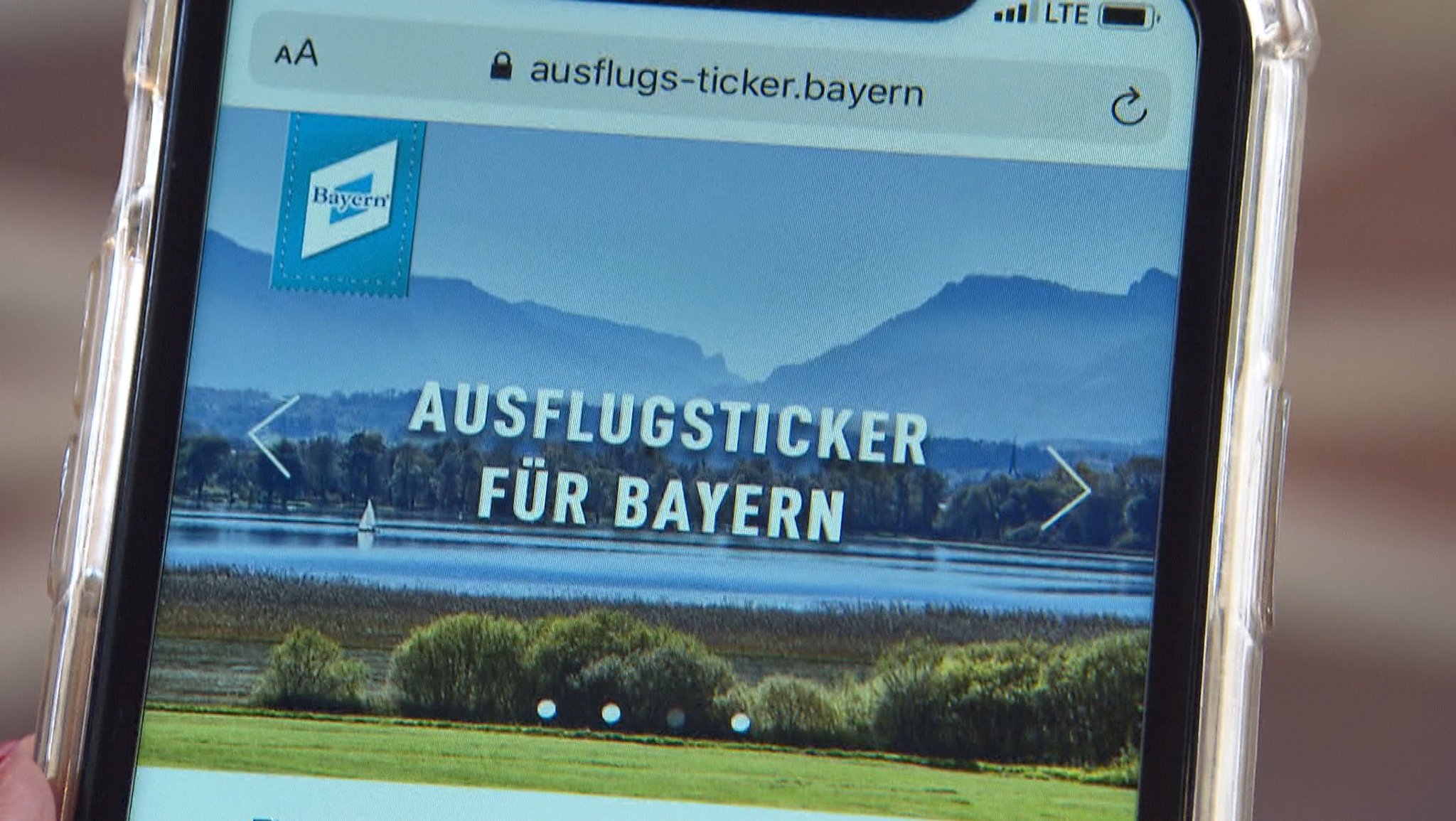 Ausflugs-Ticker für ganz Bayern soll Tourismus entzerren