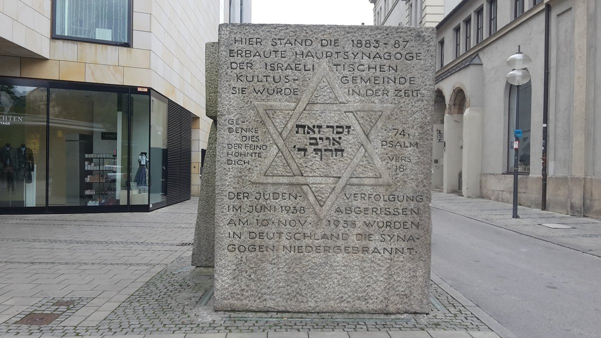 Heute vor 80 Jahren wurde die Münchner Hauptsynagoge abgerissen