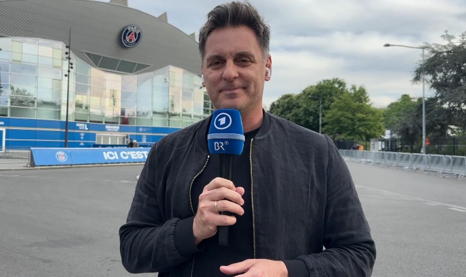 BR24Sport-Reporter Florian Eckl live aus Paris