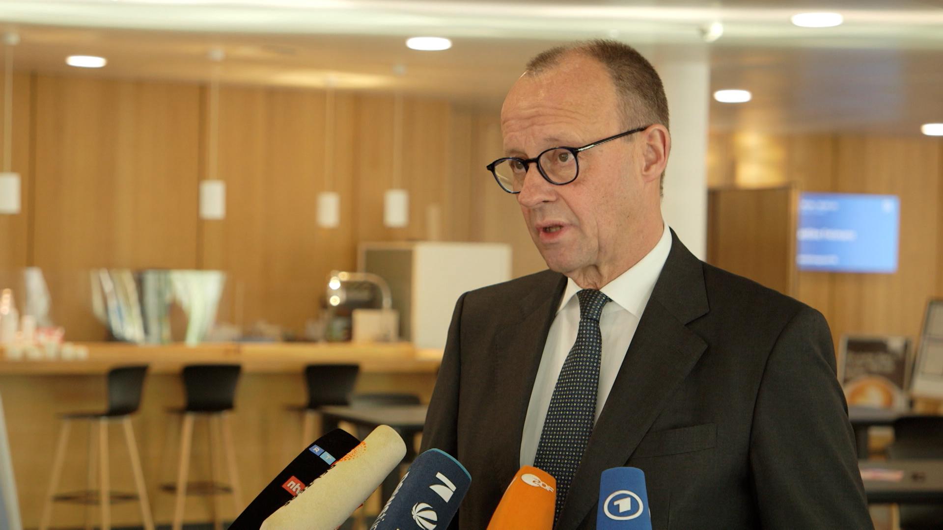 CDU-Chef Friedrich Merz