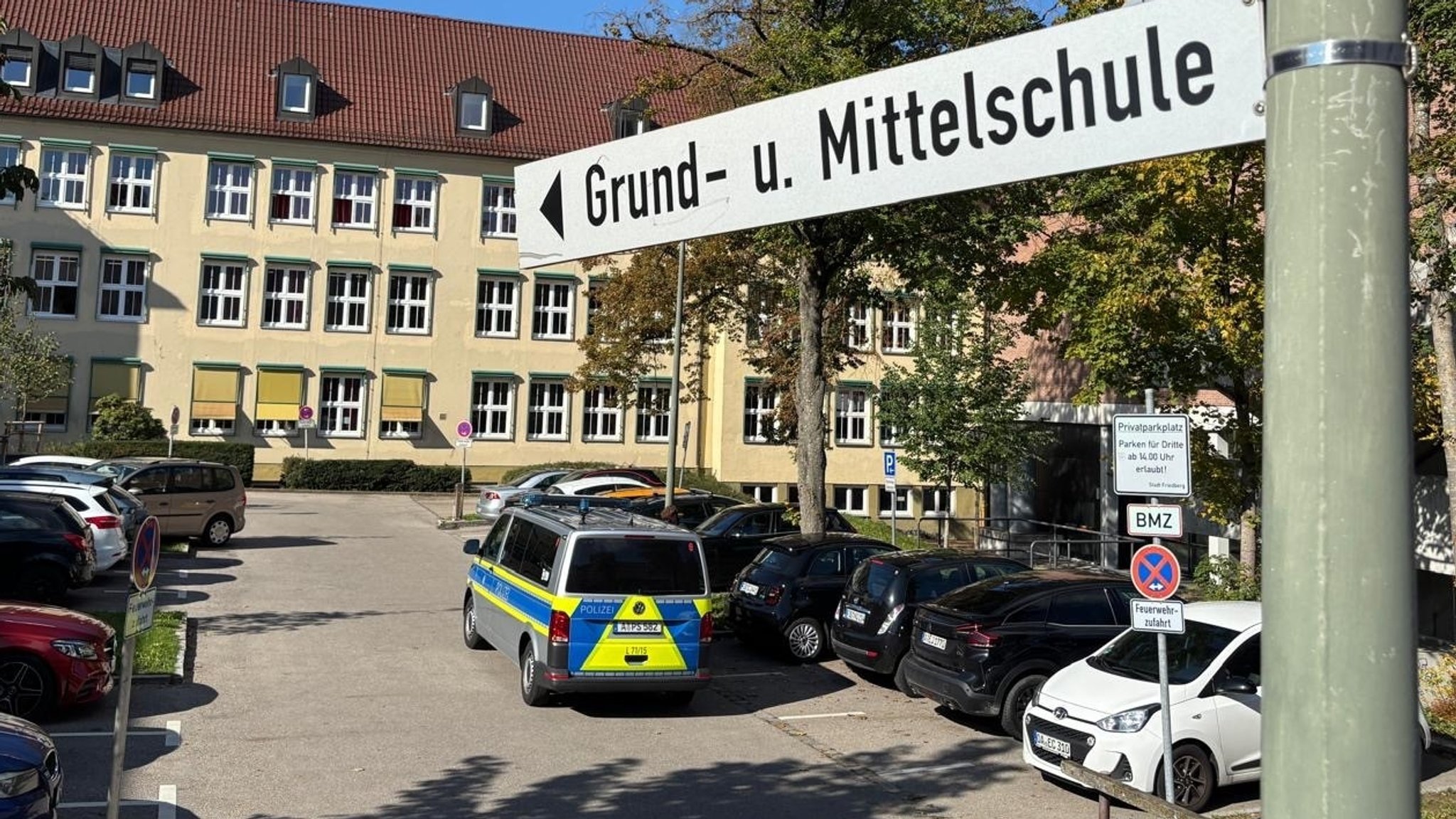 Die Mittelschule in Friedberg | Bild: BR/Leinfelder Die Mittelschule in Friedberg