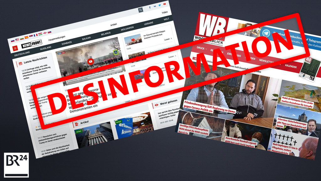 Im Ranking von "NewsGuard" sind vor allem Desinformations-Webseiten mit rechter Ideologie und Russland-Bezug auffällig.