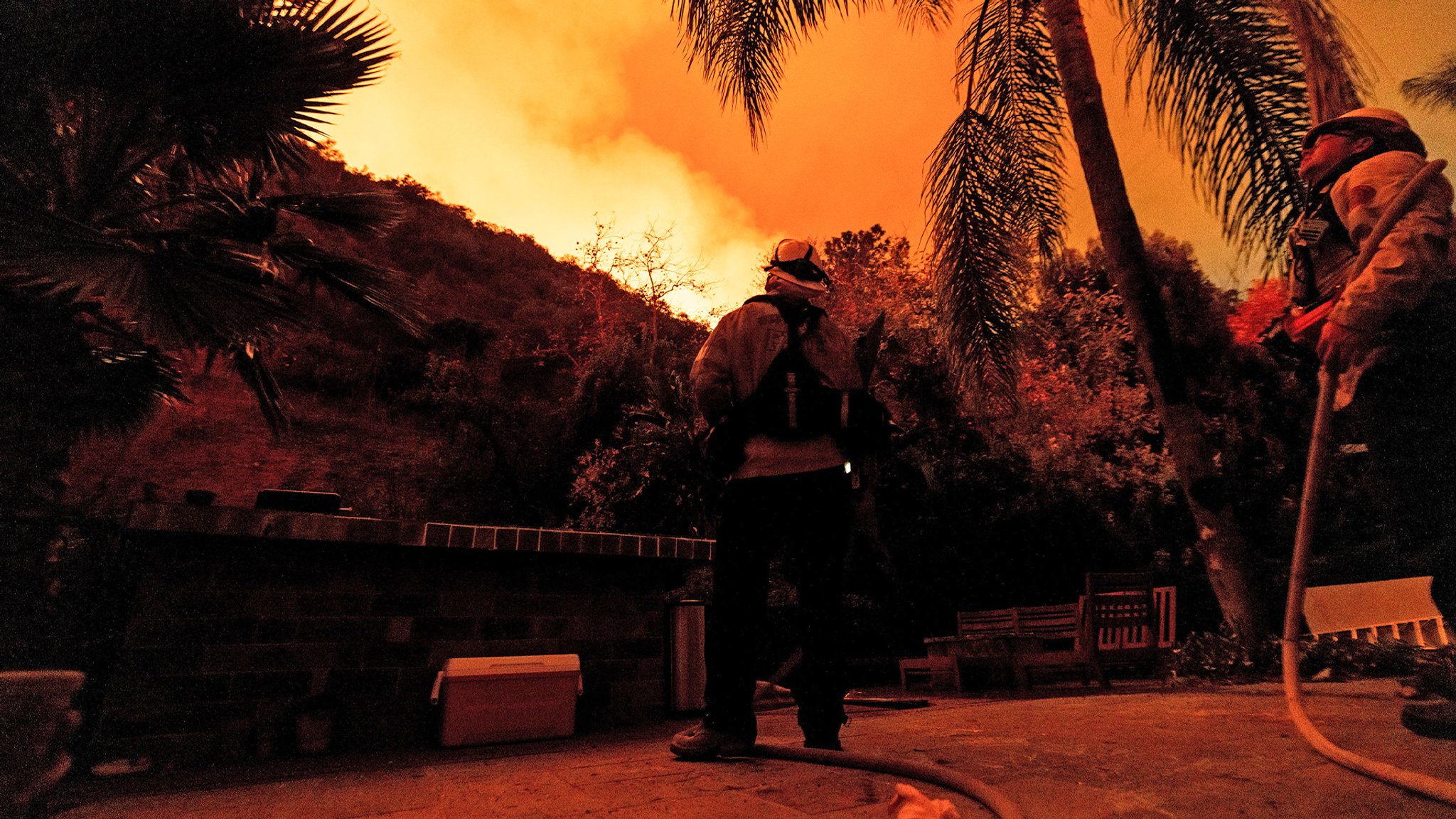 Der US-Katastrophenschutz stuft die Waldbrandlage aktuell immer noch als sehr gefährlich ein. 