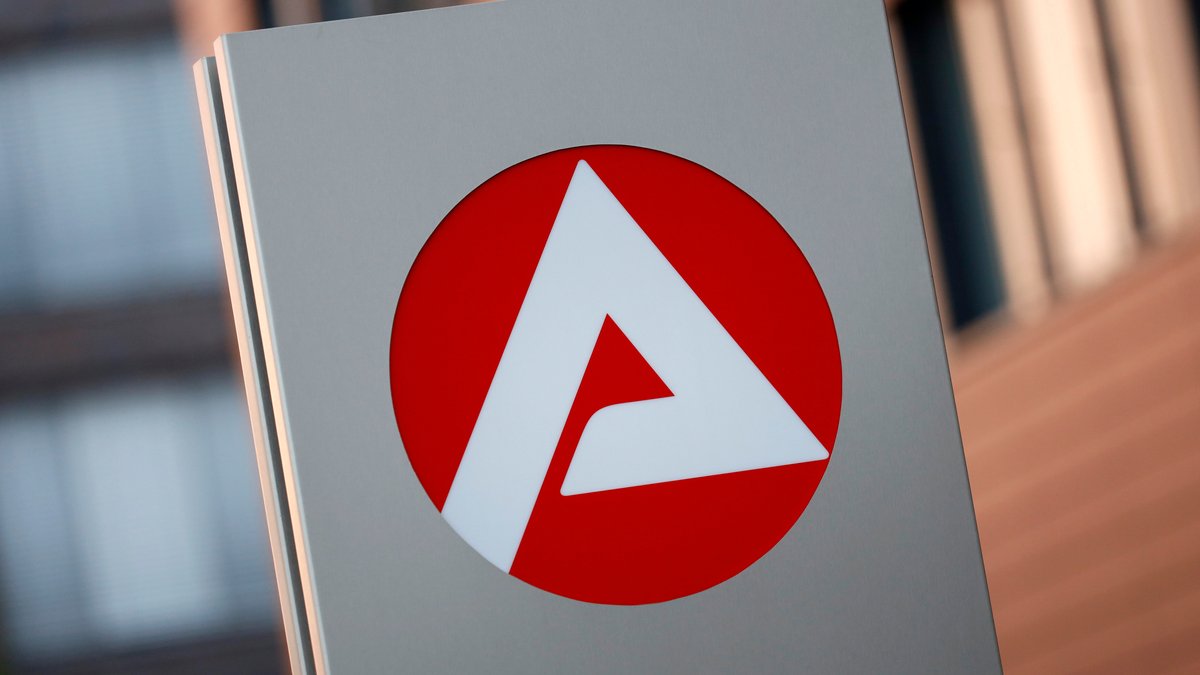 Ein Logo der Agentur für Arbeit.