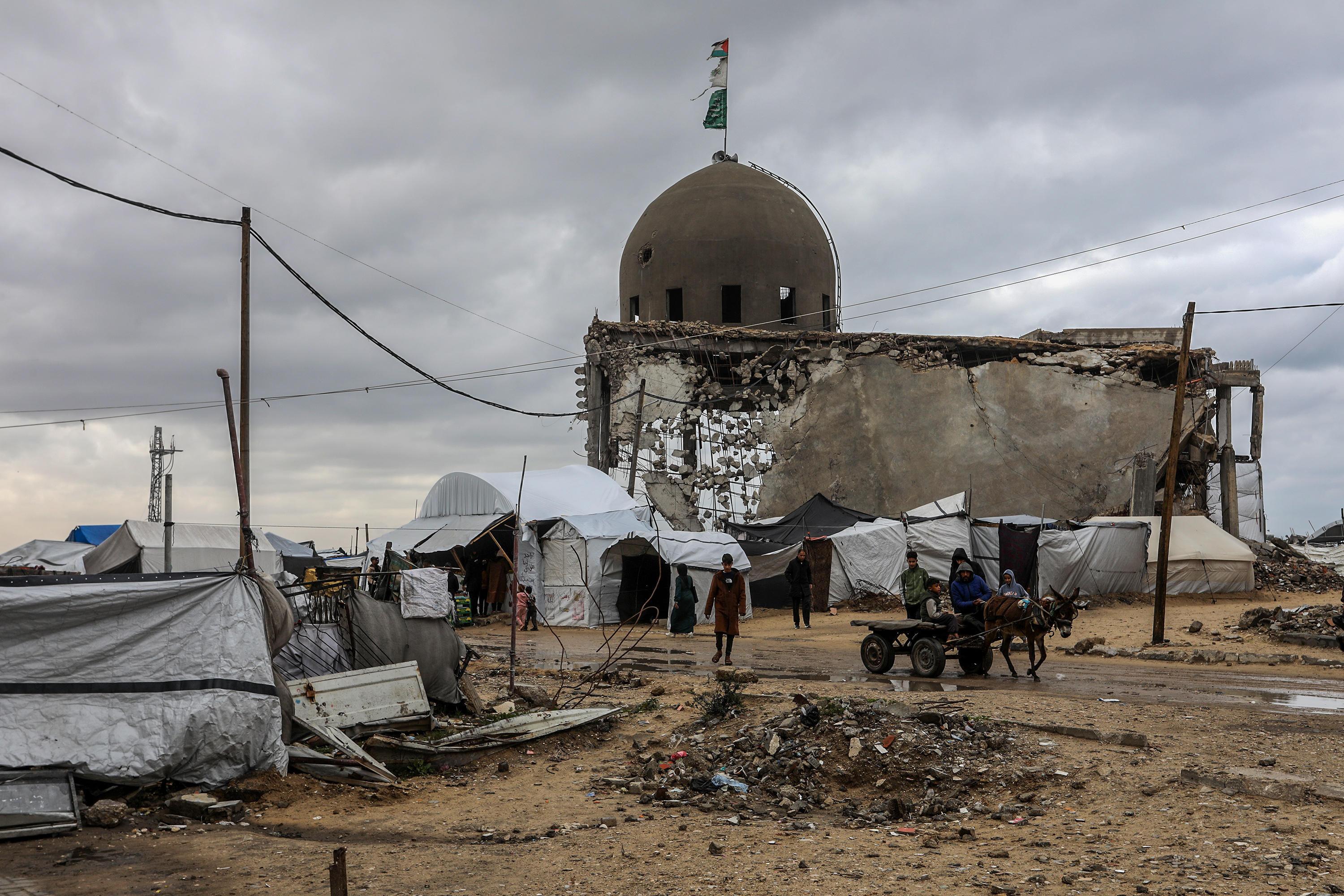 Zeltlager im Gazastreifen (2.1.26)