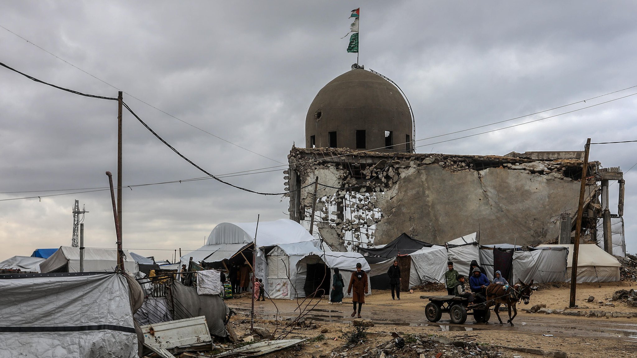 Zeltlager im Gazastreifen (2.1.26)