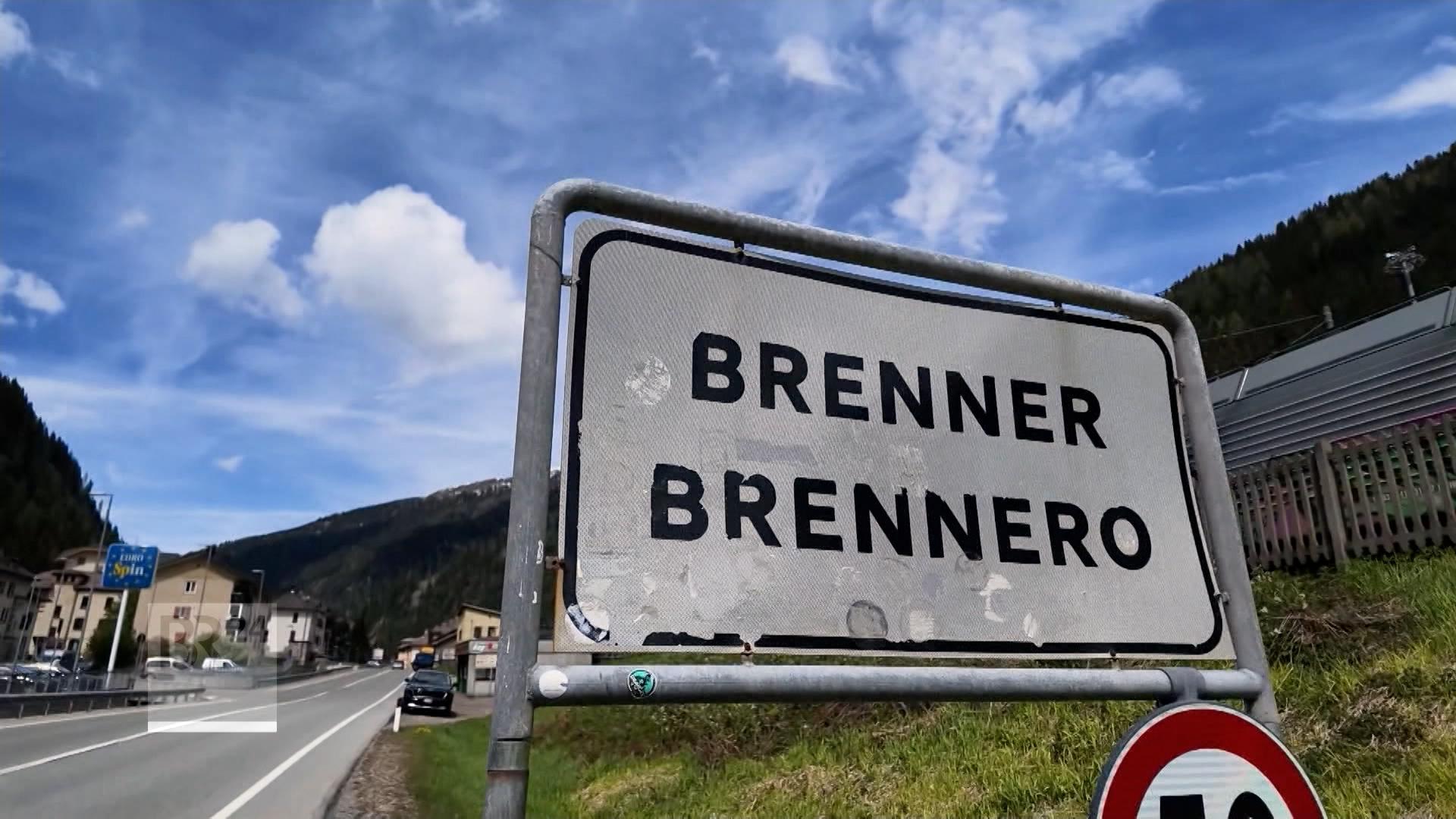 Brennero Ortschild