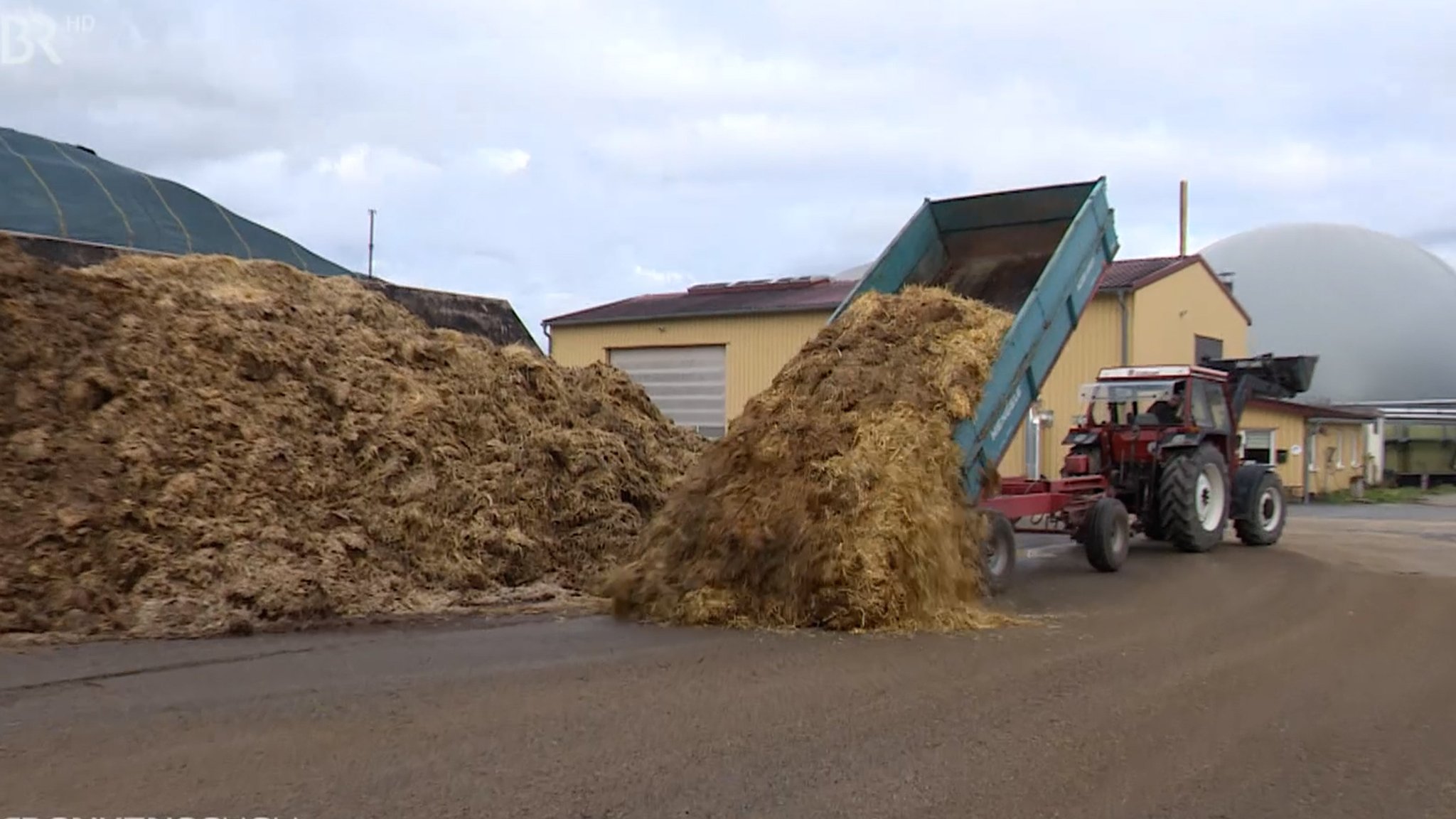 Biogasanlage in Bad Windsheim.