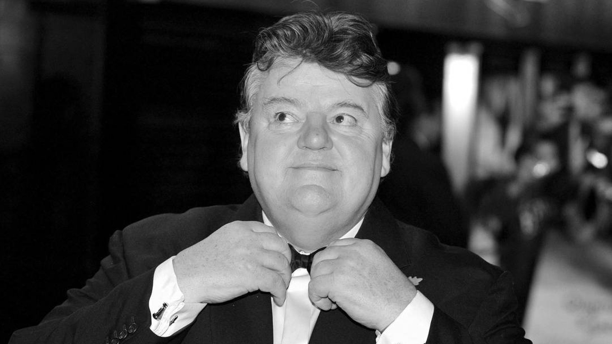 Archivbild: Der britische Schauspieler Robbie Coltrane bei einer Filmpremiere (2008)