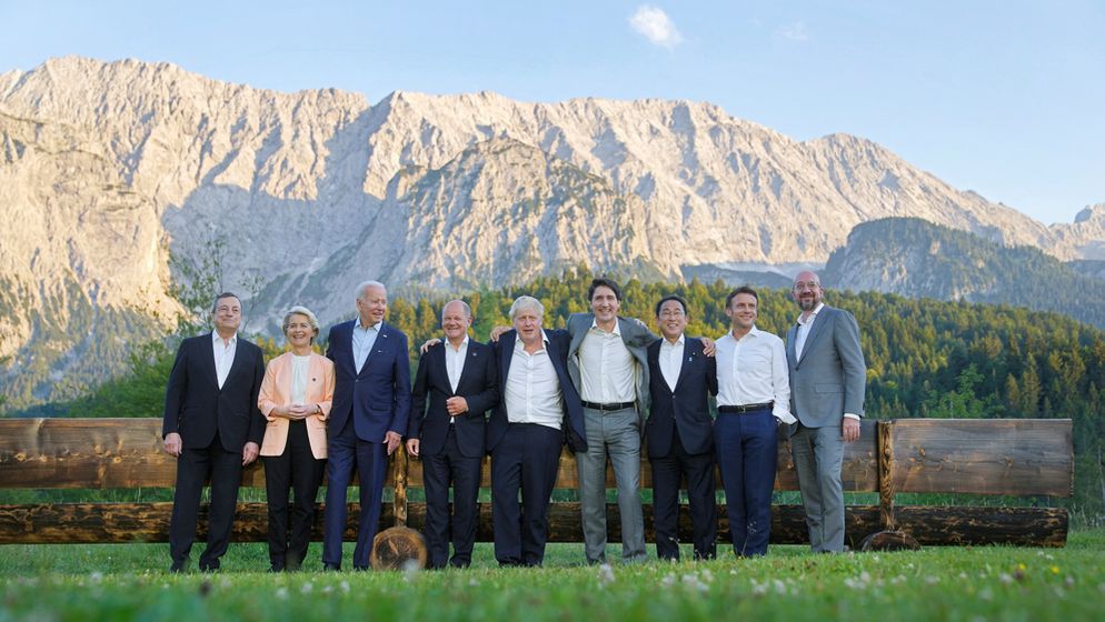 G7-Gipfel auf Schloss Elmau | Bild:Markus Schreiber /Pool via REUTERS