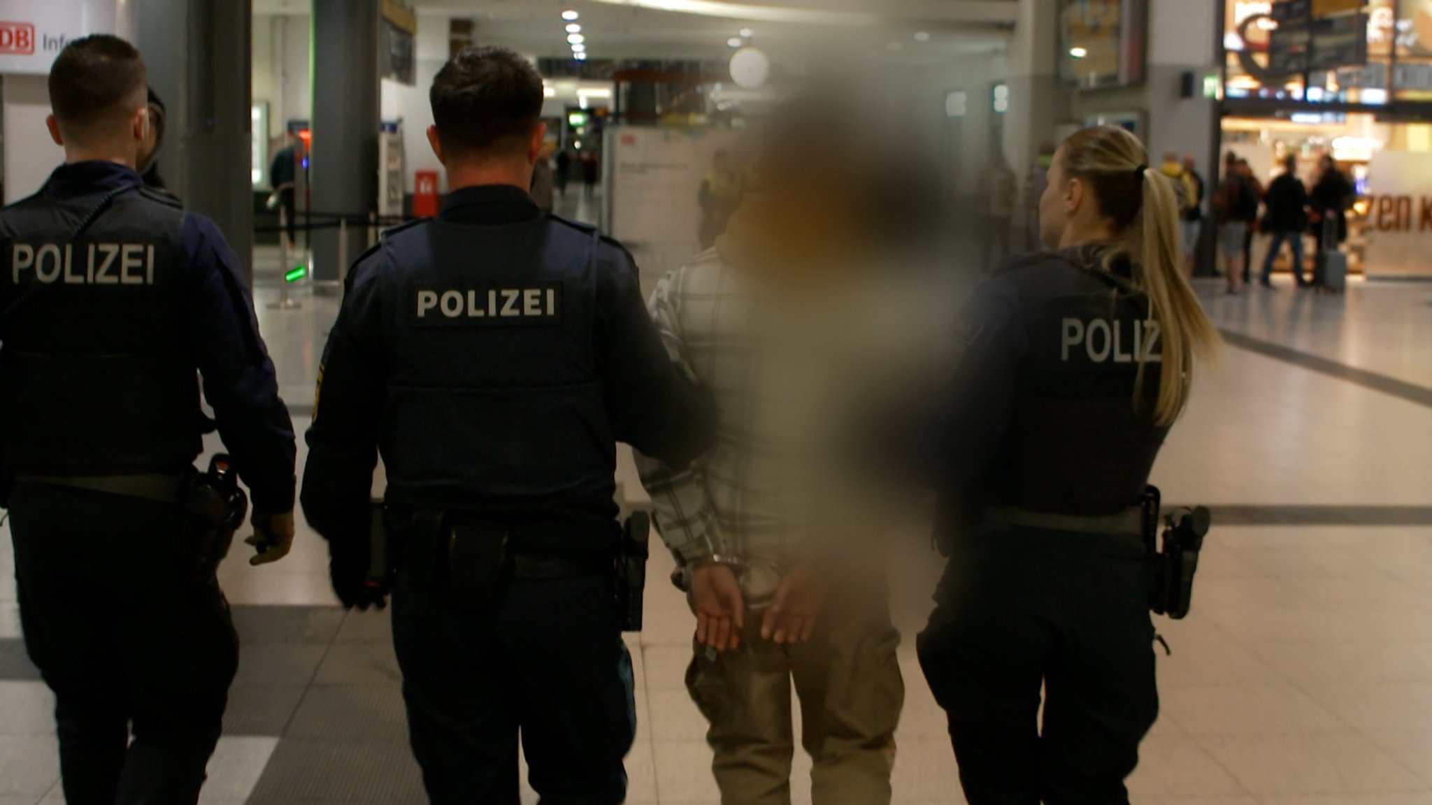 Polizeieinsatz am Bahnhof