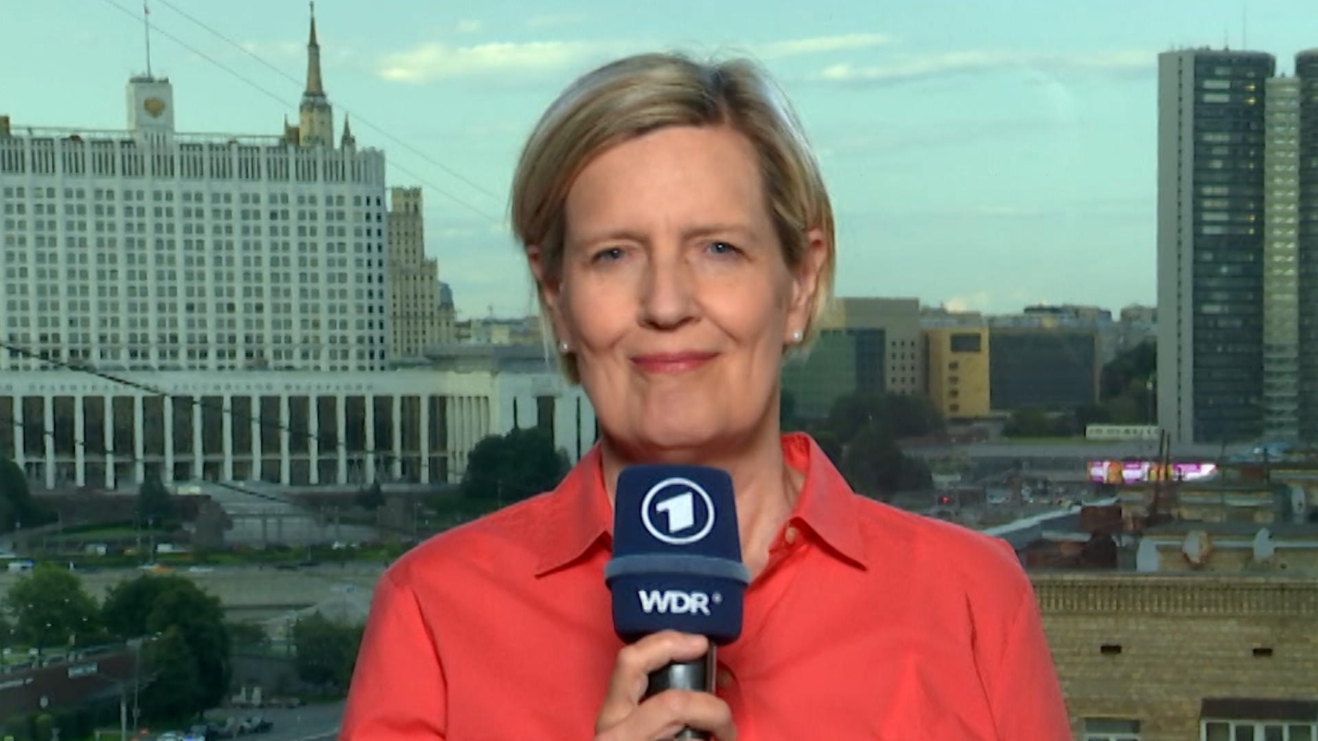 ARD-Korrespondentin Ina Ruck in Moskau.