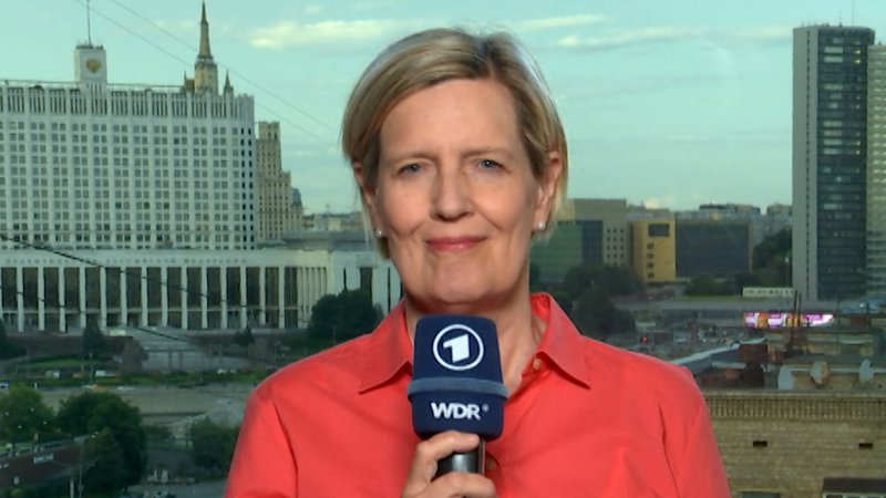 ARD-Korrespondentin Ina Ruck in Moskau. | Bild: BR24 ARD-Korrespondentin Ina Ruck in Moskau.