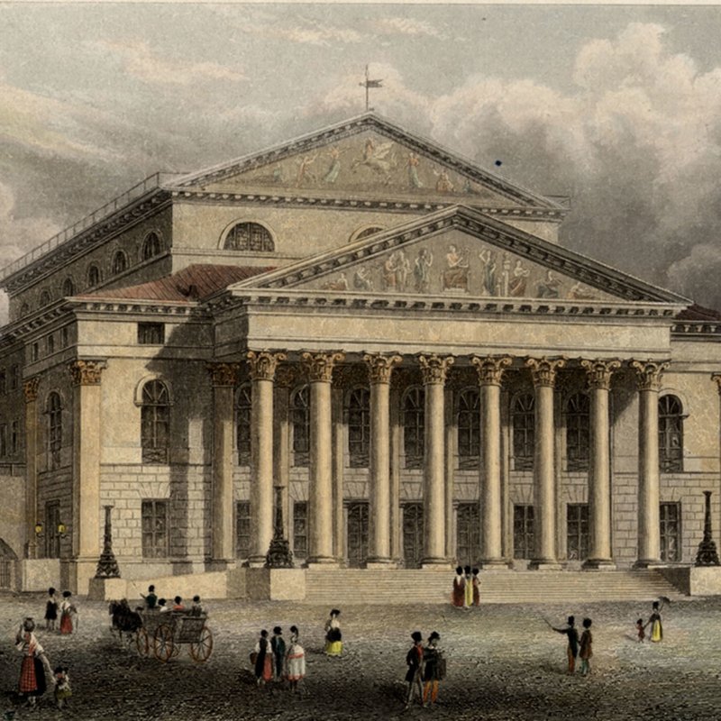 Im Jahr 1823 brennt das Münchner Nationaltheater - Zoom - Musikgeschichte, und was sonst geschah | BR Podcast