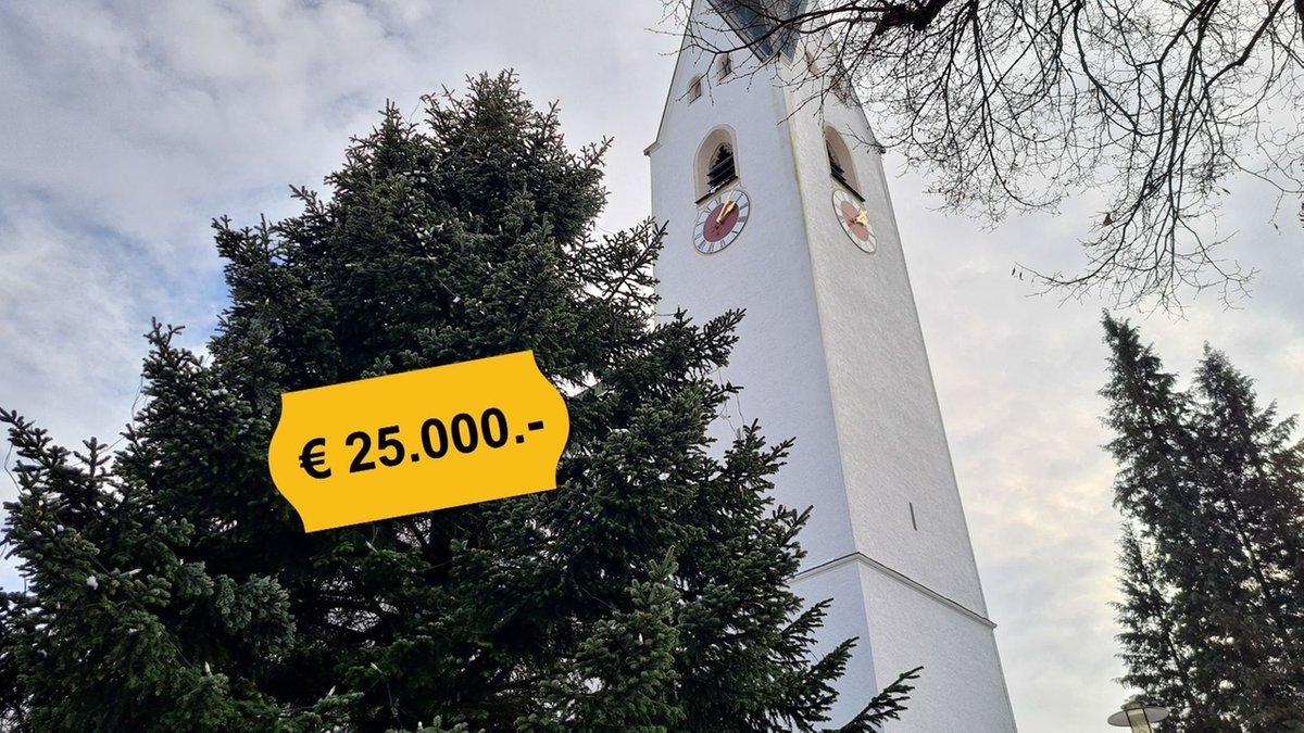 Oberstdorf leistet sich Zweit-Christbaum für 25.000 Euro