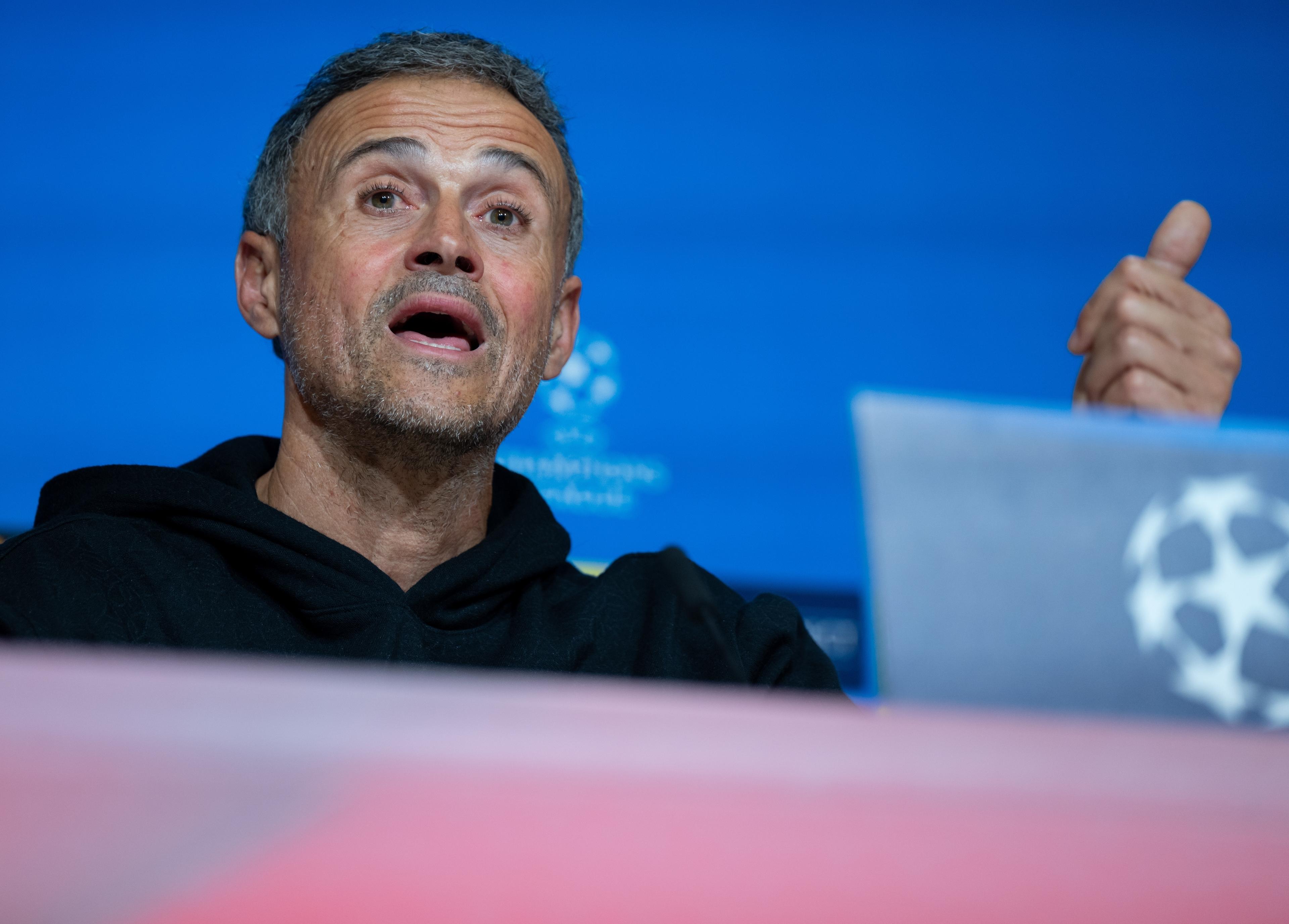 Luis Enrique, Trainer von Paris Saint-Germain