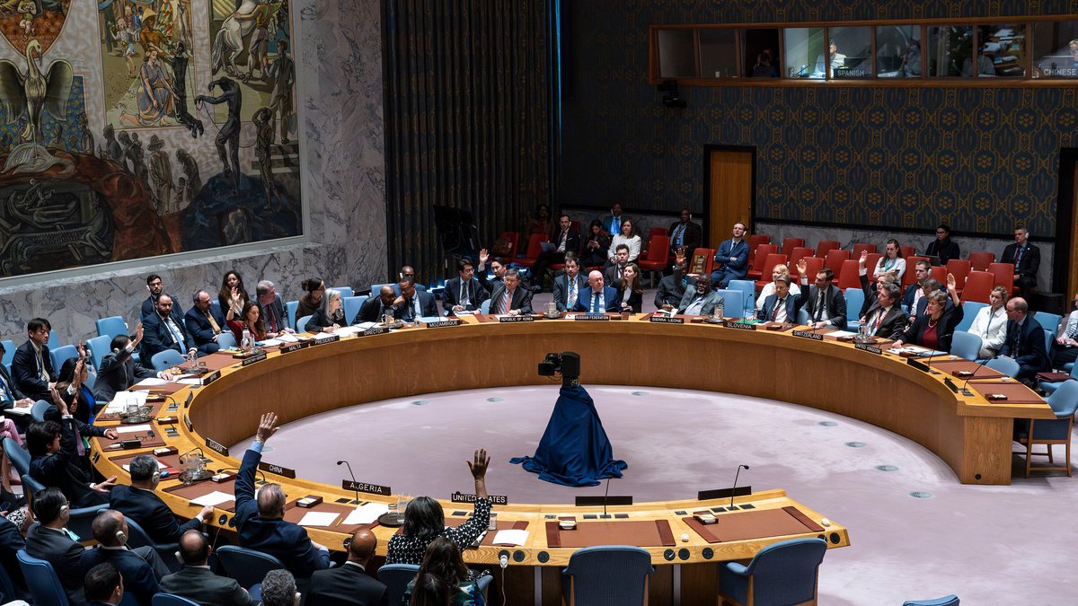 Abstimmung im UN-Sicherheitsrat