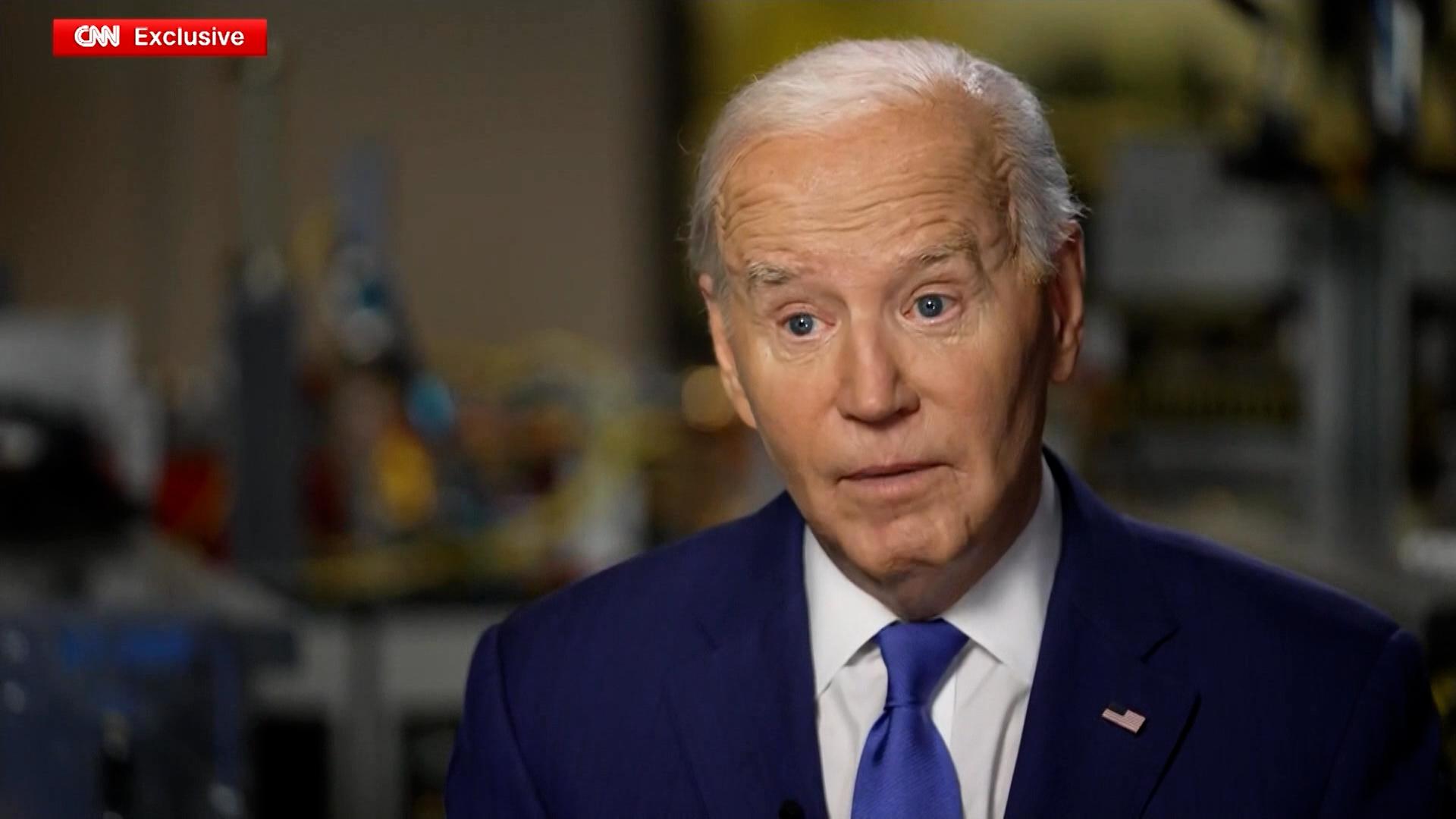 Joe Biden warnte Israel Regierung vor einer Beschränkung von Waffenlieferungen