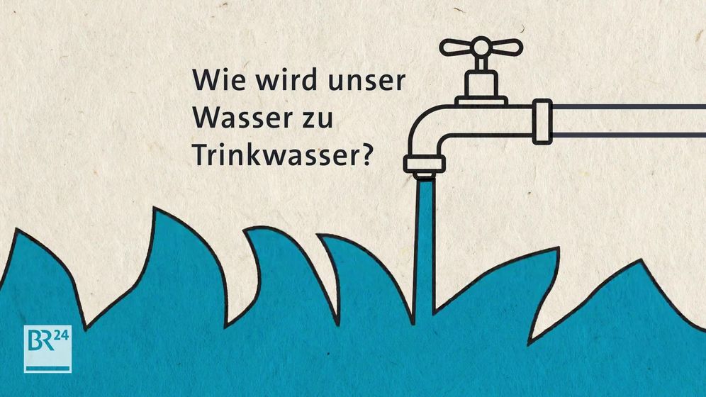 Wie wird unser Wasser zu Trinkwasser? | Bild:BR24 Wie wird unser Wasser zu Trinkwasser? | Bild:BR24