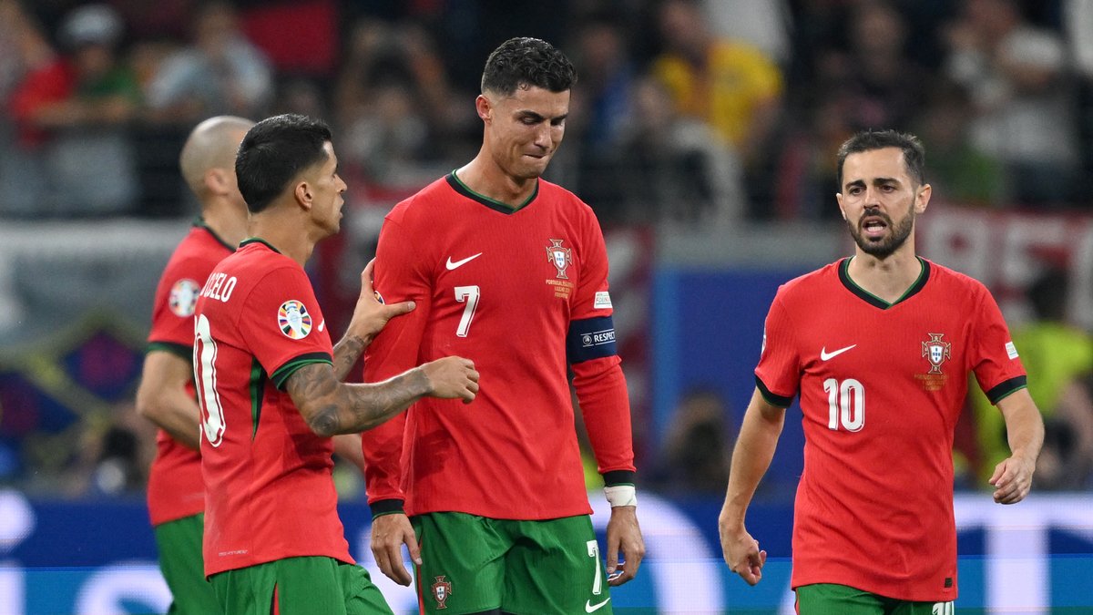 Ronaldo weint nach Fehlschuss und verrät: "Meine letzte EM"