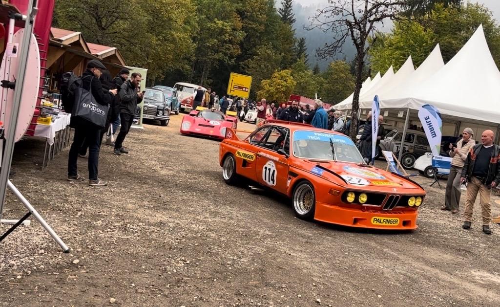 Leopold Prinz von Bayern in einem BMW 3.0 CSL von 1973