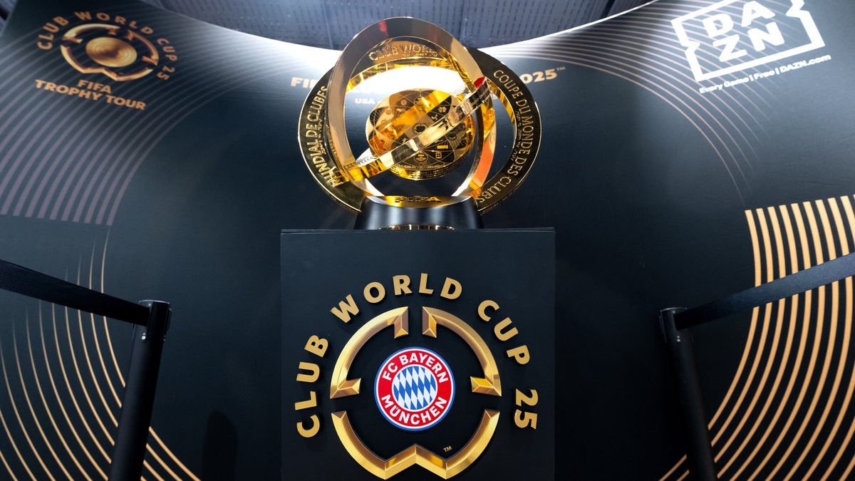 Die Trophäe der Klub-WM