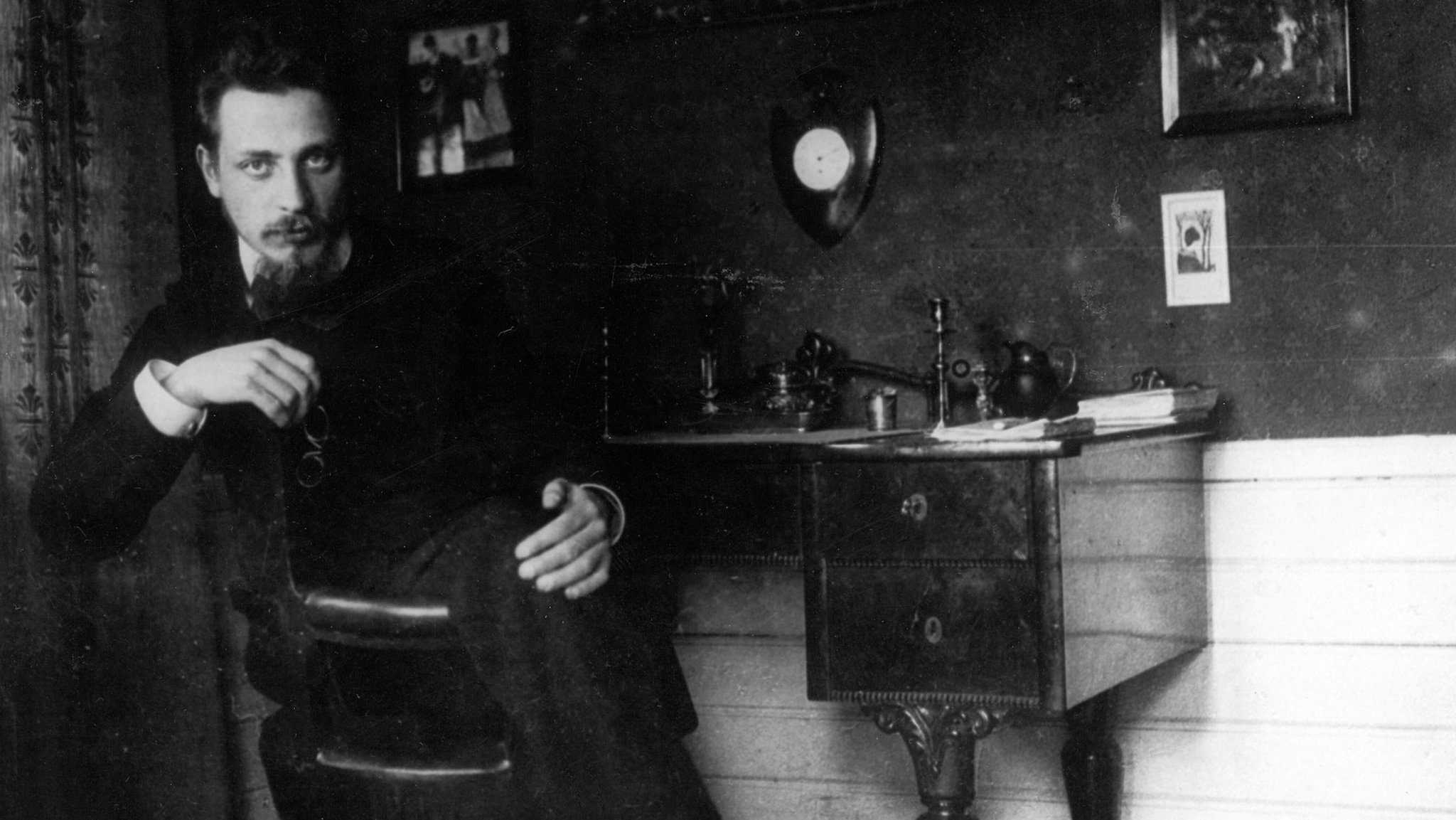 Der Lyriker Rainer Maria Rilke im Jahr 1905