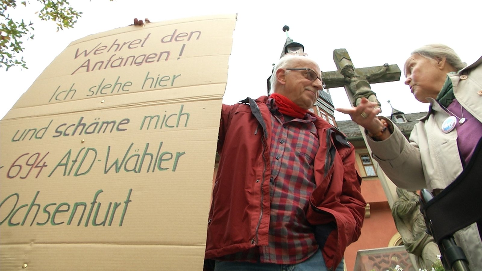 Protest gegen Rechts: Anti-AfD-Rentner in Ochsenfurt hört auf 