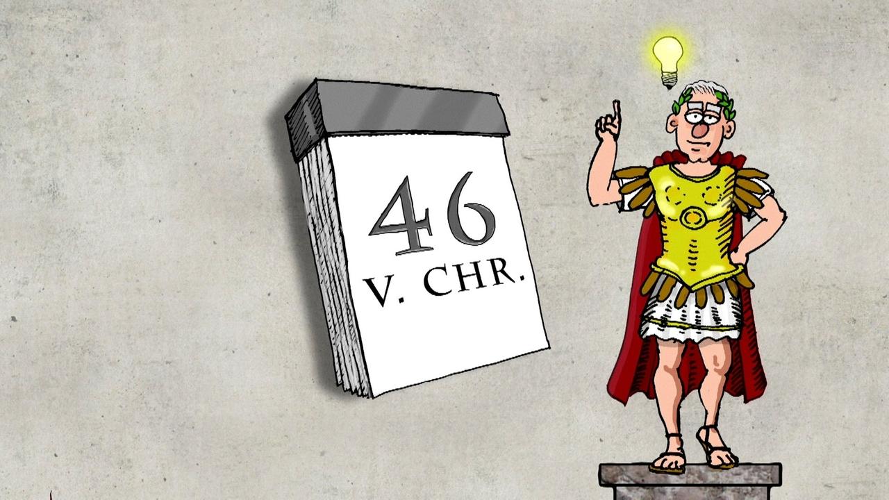 Grafik zu Cäsar und das Schaltjahr