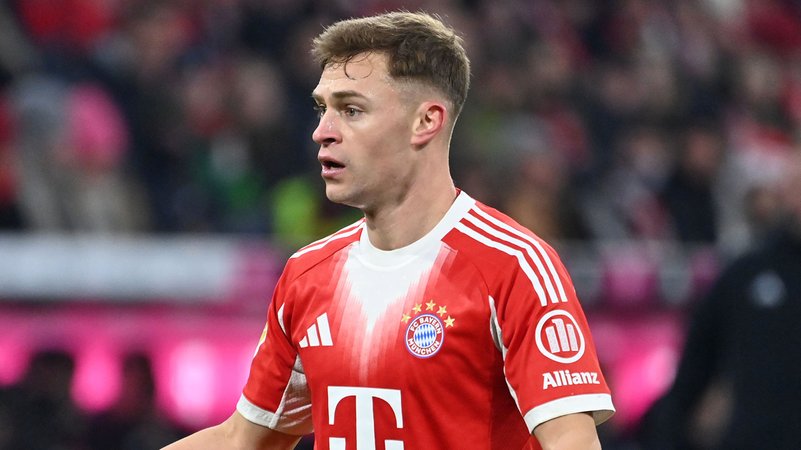 Sein Einsatz in Heidenheim ist fraglich: Joshua Kimmich | Bild: picture-alliance / dpa Sein Einsatz in Heidenheim ist fraglich: Joshua Kimmich