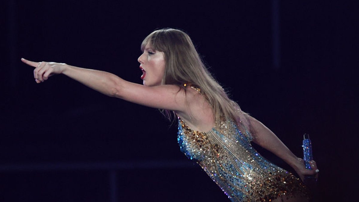 Die US-Sängerin Taylor Swift während ihrer "The Eras"-Tour 2024 in Sydney.