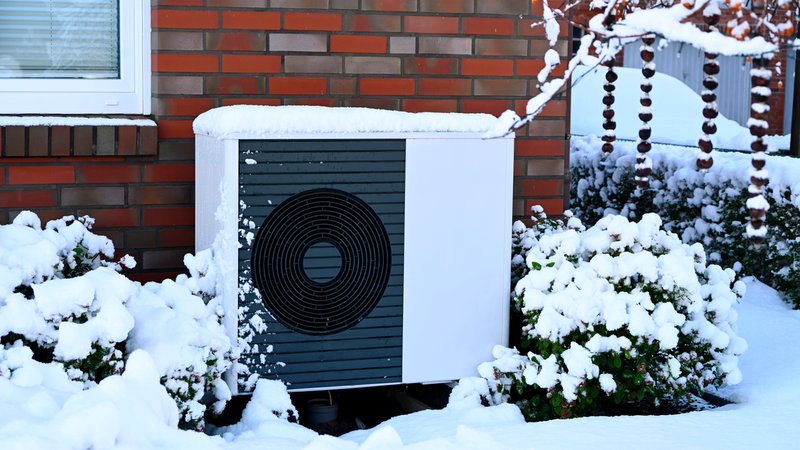 (Symbolbild): Wärmepumpe | Bild: pa/dpa/Christian Ohde (Symbolbild): Wärmepumpe