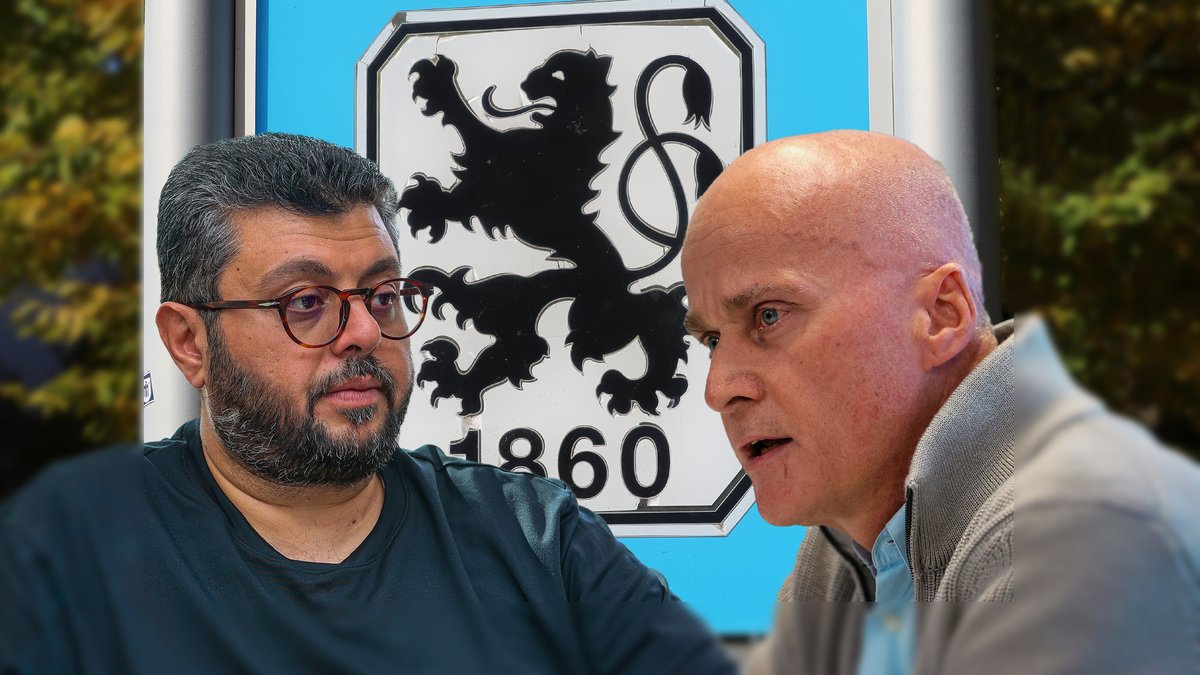 TSV 1860 München: Investor Hasan Ismaik und Präsident Robert Reisinge