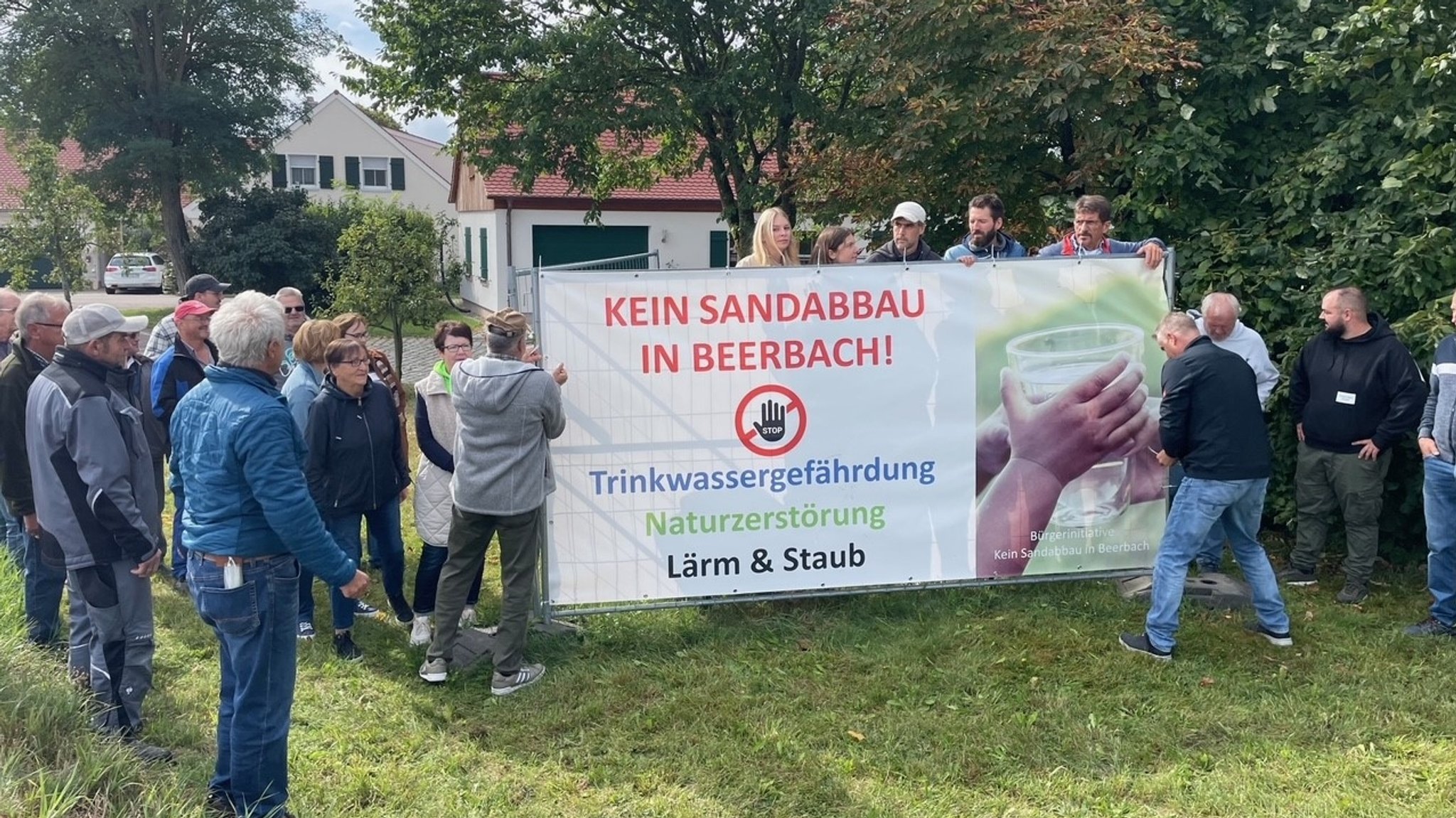 Bürgerprotest in Beerbach