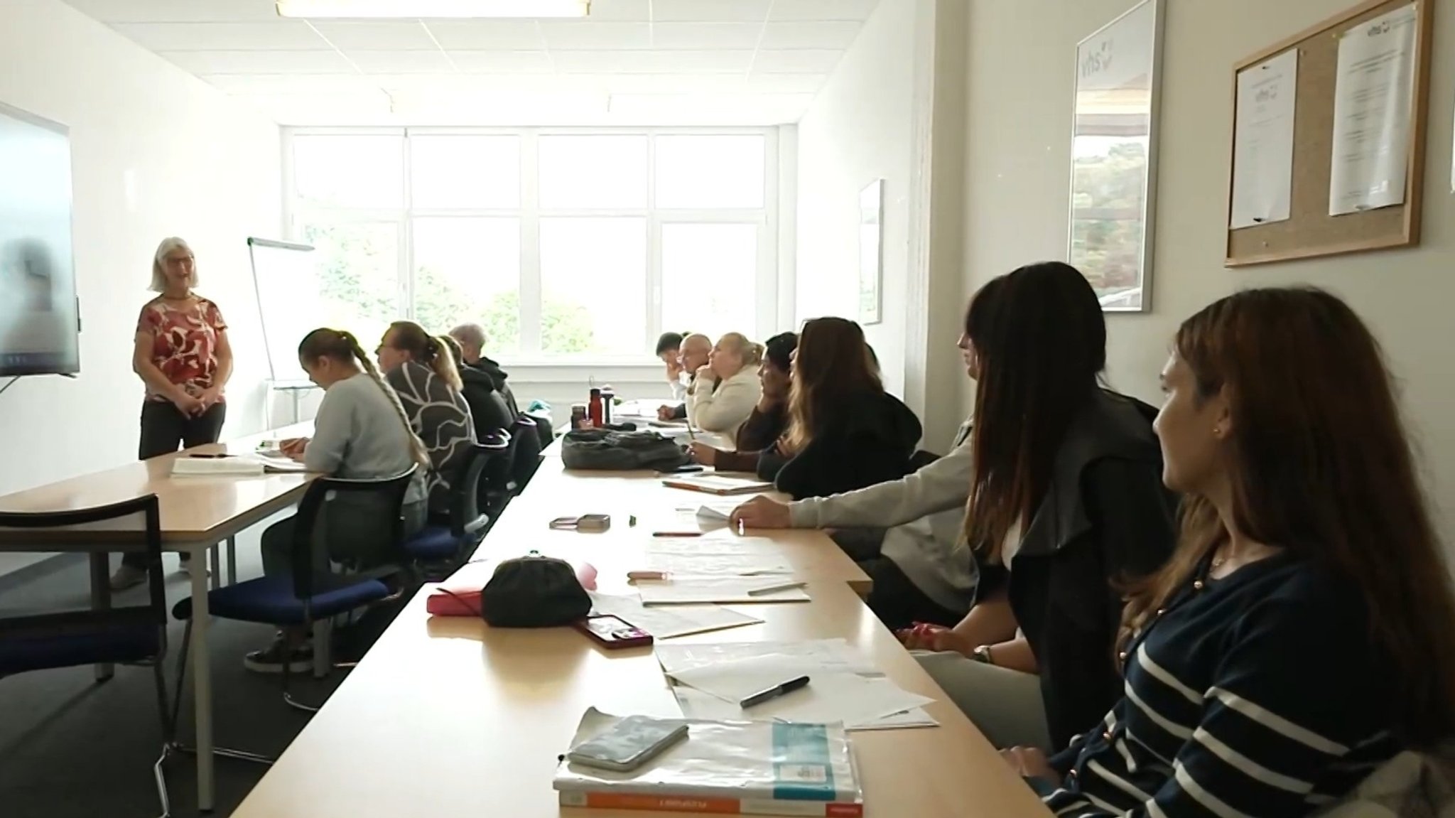 Integrationskurs an der Volkshochschule in Sonthofen 