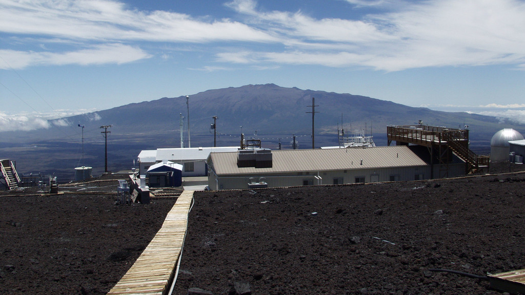 Das Mauna-Loa-Observatorium auf Hawai