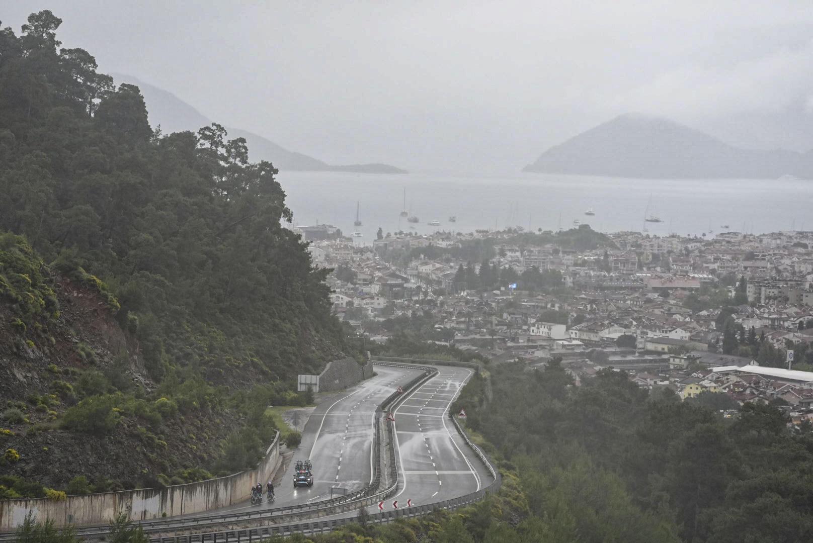 Blick auf die Stadt Marmaris an der türkischen Mittelmeerküste vor dem jüngsten Erdbeben. (Archiv vom 01.05.2025)