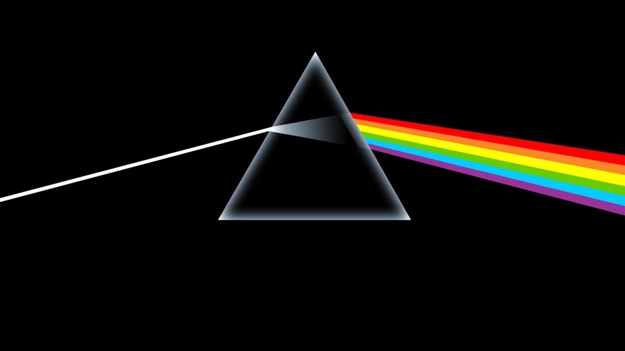 Das Albumcover von Pink Floyd "The Dark Side of the Moon"